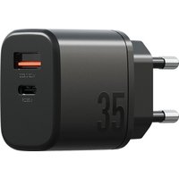 Сетевое зарядное Energea Bazic GoPort Velox Kit GaN35 (черный, USB Type-C 1.5 м)
