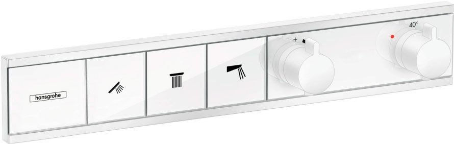 

Смеситель без скрытого механизма Hansgrohe RainSelect 15381700 (белый)