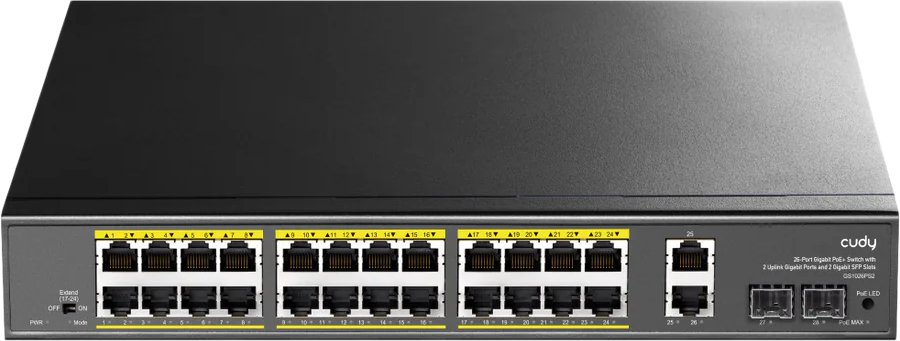 

Неуправляемый коммутатор Cudy GS1026PS2 1.0