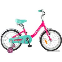 Детский велосипед Novatrack Ancona 16 (розовый/голубой, 2018)