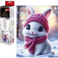 Алмазная мозаика  Феникс+ Зайчонок в шарфике 71347