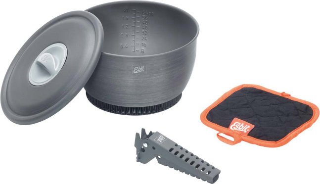 

Котелок Esbit Pot With Heat Exchanger PHE2350WN