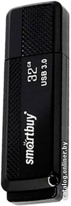 USB Flash SmartBuy Dock USB 3.0 32GB Black (SB32GBDK-K3)
