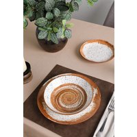 Набор тарелок Tognana Madison Sienna MC07018M209 (18пр)