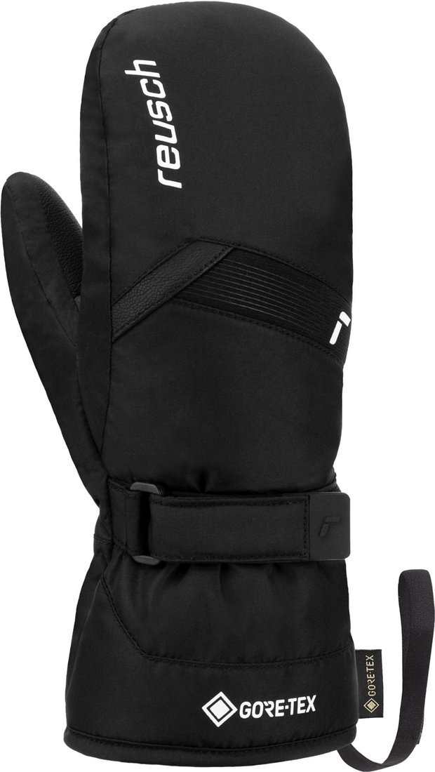 

Горнолыжные варежки Reusch Flash Gore-Tex Junior Mitten 6261605-7701 (р-р 3, Black/White)