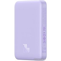 Внешний аккумулятор Baseus Magnetic Mini Air Wireless Fast Charge Power Bank 20W 10000mAh (сиреневый)