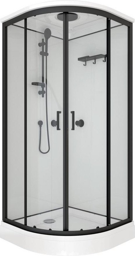 Душевая кабина Triton Прайм-Блэк М3 90х90А