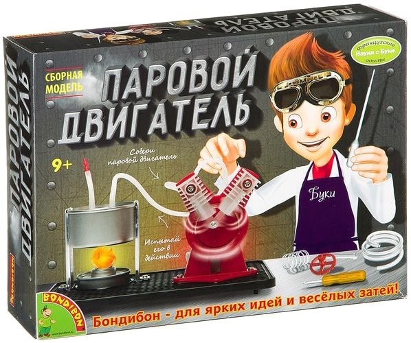 

Набор для опытов Bondibon Науки с Буки Паровой двигатель ВВ2109