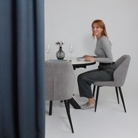 Стул Мамадома Michael (b22 Grey Lux/черный)