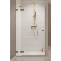Душевая дверь Radaway Essenza Pro Brushed Gold DWJ 100/L 10099100-99-01L