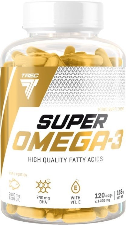 

БАД Trec Nutrition Super Omega-3, 120 таб.