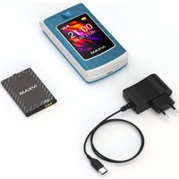 Кнопочный телефон Maxvi E28 (голубой)
