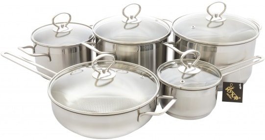 

Набор кастрюль Кухар Лотос Классика КЛ1-005С