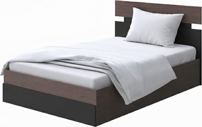 

Кровать PROxSON Milton с ПМ 90x200 (ясень шимо темный/черный)