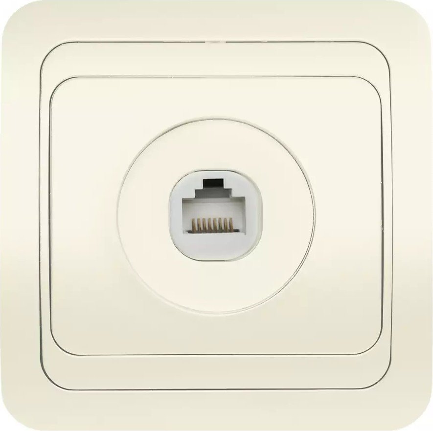 Розетка компьютерная SmartBuy SBE-02i-S1-RJ