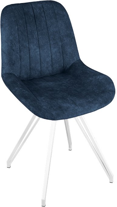 

Стул Трия Марвел К4 исп.2 (белый матовый/микровелюр Wellmart Blue)