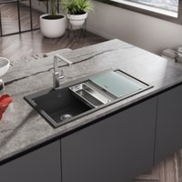 Кухонная мойка Franke Mythos MTG 611-100 114.0675.937 (каменный серый)