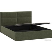 Кровать Трия Глосс универсальный тип 1 с ПМ и заглушиной 160x200 (Jercy Deep Green)