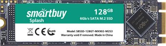 SSD SmartBuy Splash M2 128GB SBSSD-128GT-MX902-M2S3