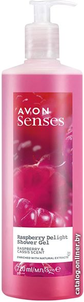 Avon Гель для душа Малиновое удовольствие 720 мл
