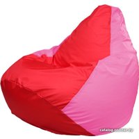 Кресло-мешок Flagman Груша Макси Г2.1-175 (розовый/красный)