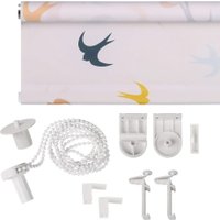 Мини рулонные шторы Franc Gardiner Print Небесные ласточки 70х160 9403217927 (мультиколор)