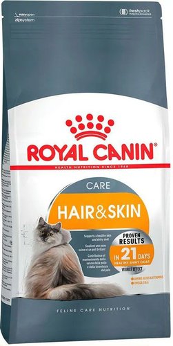 Сухой корм для кошек Royal Canin Hair&Skin Care 2 кг