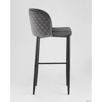 Стул Stool Group Оскар велюр барный (серый)