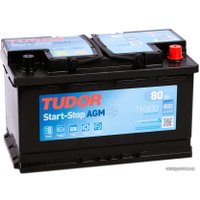 Автомобильный аккумулятор Tudor Start-Stop AGM TK800 (80 А·ч) в Солигорске