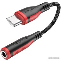 Адаптер Borofone BV17 USB Type-C - Jack 3.5 (черный)