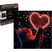 Алмазная мозаика  Феникс+ Котенок с сердечком 71437