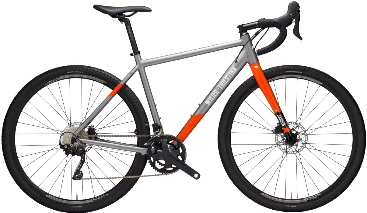 

Велосипед Wilier Jareen M 2024 (Grey/Orange Matt)