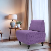 Интерьерное кресло MONOFIX Буно кресло (велюр/фиолетовый №18)