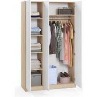 Шкаф распашной Soma Lord Lite 120x200 (дуб сонома/белый)
