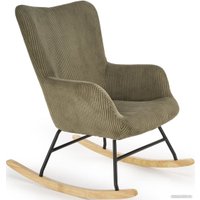 Кресло-качалка Halmar Belmiro (оливковый)