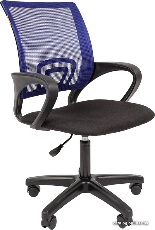 Офисное кресло CHAIRMAN 696 LT (черный/синий)