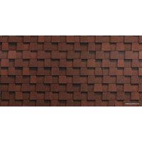 Битумная черепица Shinglas Фазенда (красный)