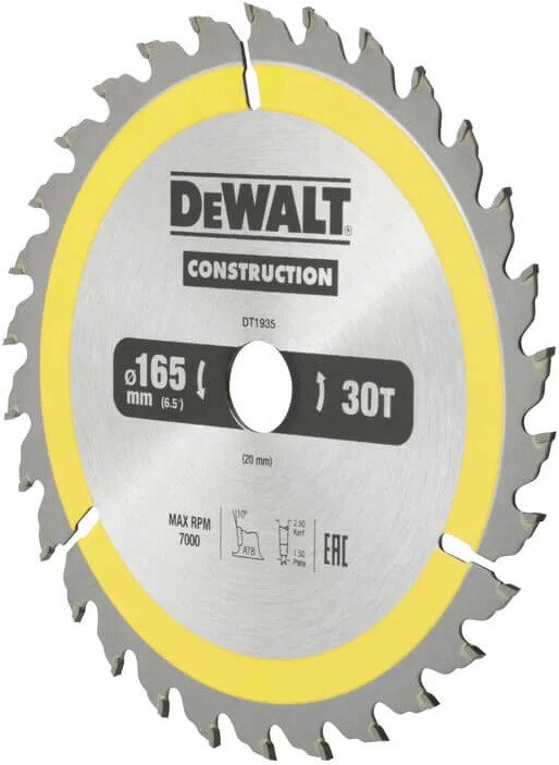 

Пильный диск DeWalt DT1935