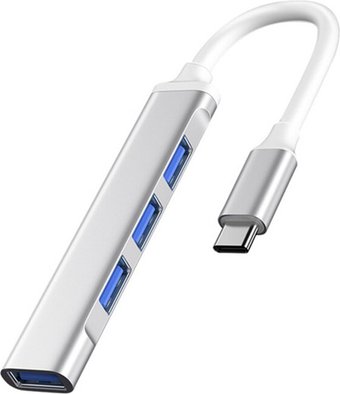 USB-хаб USBTOP USB Type-C - 4xUSB Type-A 556374