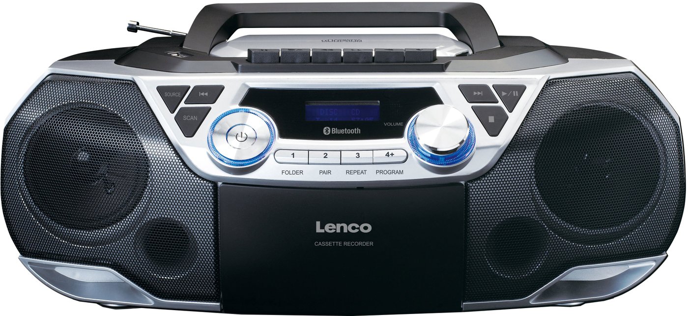 

Магнитола Lenco SCD-120SI (серебристый)