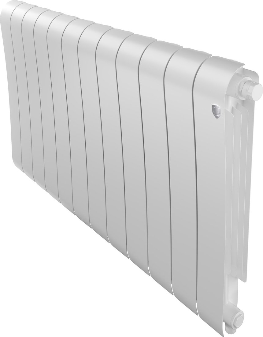 

Биметаллический радиатор Royal Thermo Infinity 500 Bianco Traffico VR80 - 12 секций