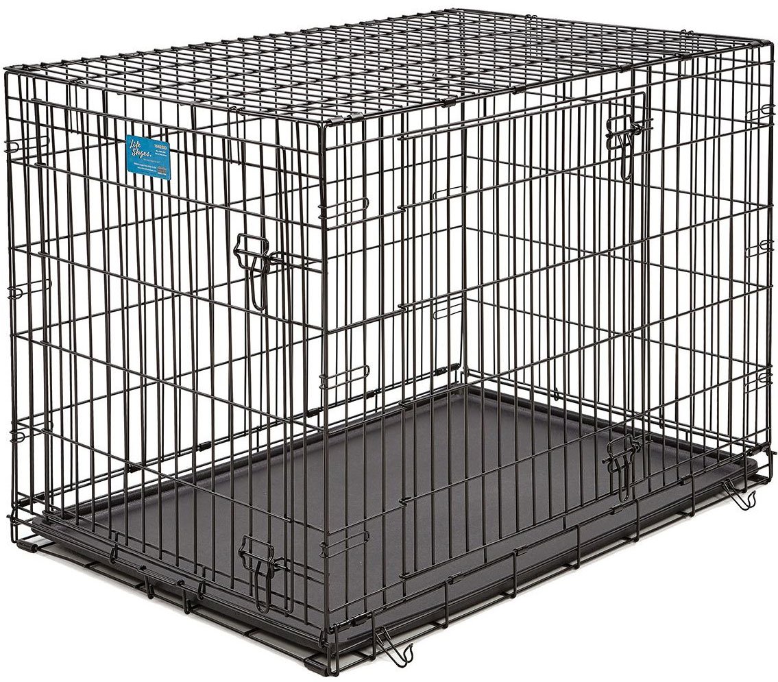 

Клетка Midwest Life Stages для собак 2 двери 1642DD (109x73x77см, черный)