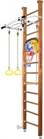 

Детский спортивный комплекс Kampfer Helena Ceiling Basketball Shield (3 м, орех/белый антик)