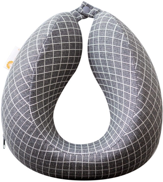 

Подушка для путешествий Arya Memory Foam 8680943224347 (серый)