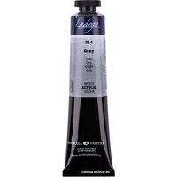 Акриловая краска Ладога 2204814 (серый, 46 мл)