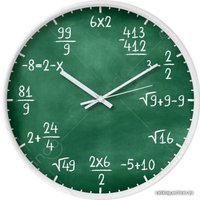 Настенные часы Kinda 777717116 (школьная доска - математика)