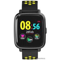 Умные часы JET SW-5 (черный/желтый)