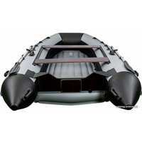 Моторно-килевая лодка RiverBoats 410 НДНД (серый/черный)