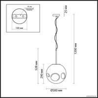 Подвесная люстра Odeon Light Savi 4779/1