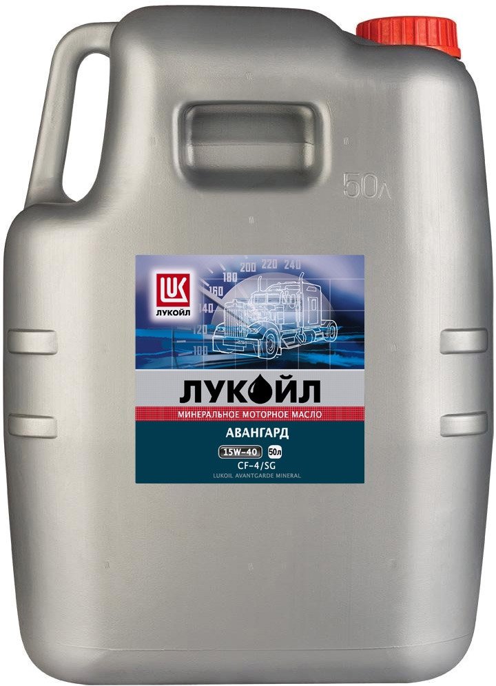 

Моторное масло Лукойл Авангард полусинтетическое 15W-40 CF-4/SG 50л
